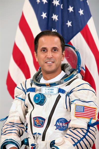 Astronauta Joseph "Joe" Acab&aacute;, ingeniero de vuelo de la expedici&oacute;n 31732.