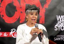 La actriz puertorriqueña Rita Moreno