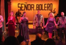 Rafael, Ilya, Anissa, Ricardo, Martha y Jorge en “Señor Bolero”.