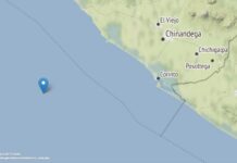 Un sismo de magnitud 5 en la escala de Richter sacudió este domingo la costa del Pacífico de Nicaragua, sin que se reportaran víctimas ni daños materiales, informó el Instituto Nicaragüense de Estudios Territoriales (Ineter).