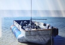 balsa de inmigrantes