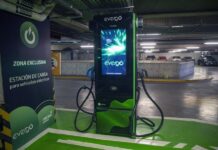 estación de carga para vehículos eléctricos de la empresa Evergo (1)