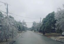 tormenta en Texas.
