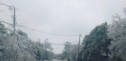 tormenta en Texas.