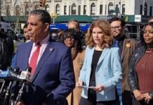 Adriano Espaillat y líderes realizan conferencia de prensa en solidaridad con el fiscal Alvin Bragg Adriano Espaillat.