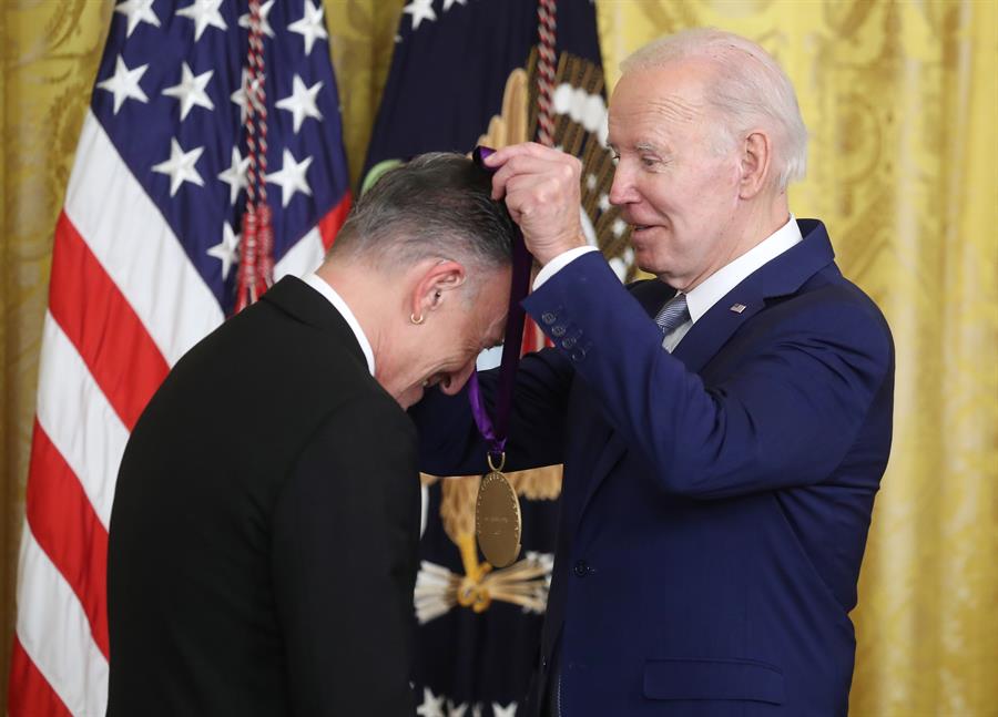 Bruce Springsteen con Joe Biden (2)