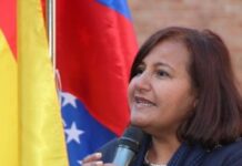 Gobierno venezolano se mofa de reunión entre EE.UU. y exdiputada antichavista Dinorah Figuera.