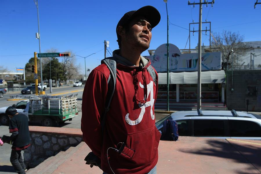 El migrante guatemalteco Lucas Alarc&oacute;n