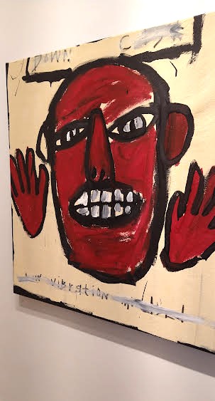 Una de las obras de Ross Pino, un abrebocas a su impactante y profunda obra, la cual se expone como parte de la muestra Three Amigos.