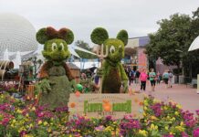 La primavera se adelanta en el festival de flores del parque Epcot de Disney Festival Internacional de Flores y Jardines