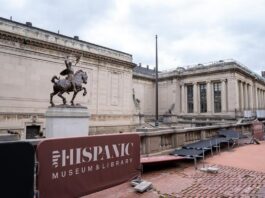 Empleados de Hispanic Society de Nueva York, en huelga a 10 días de reapertura
