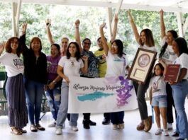 La lucha de las puertorriqueñas contra la violencia de la Marina de EE.UU. Integrantes de la Alianza de Mujeres Viequenses