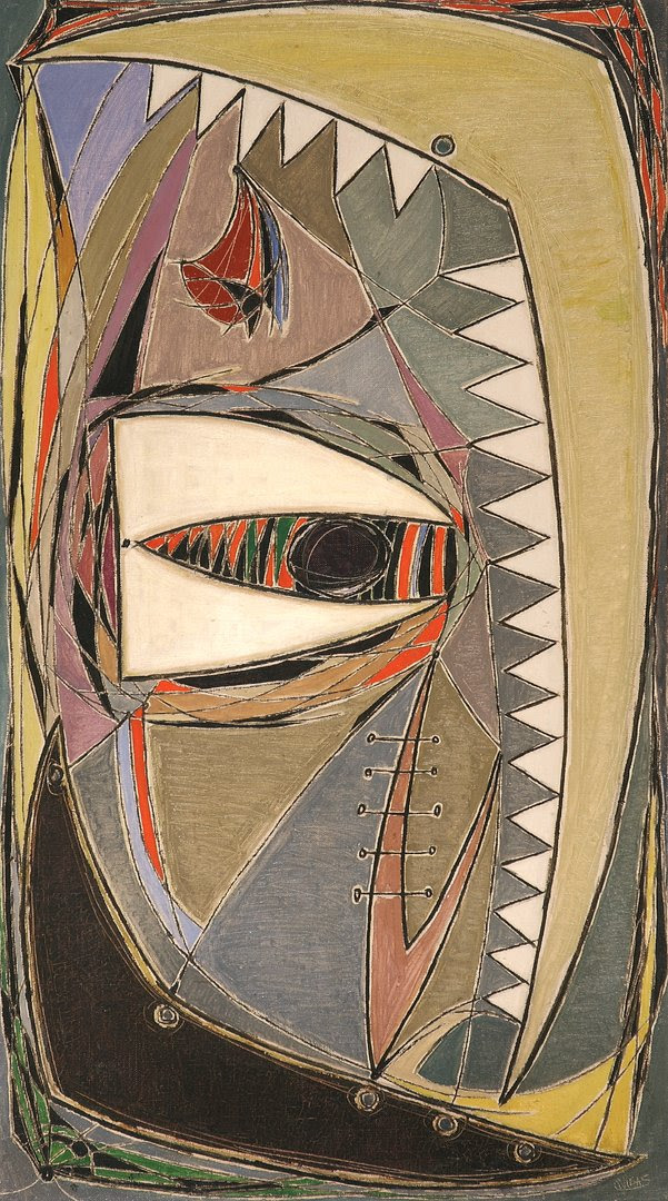 La Red (1952). &Oacute;leo sobre lienzo.