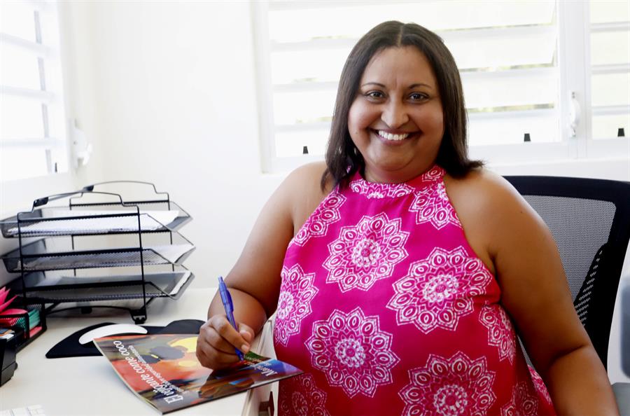Maricruz Rivera Clemente, cofundadora del Corredor Afro Maricruz Rivera Clemente, cofundadora del Corredor Afro
