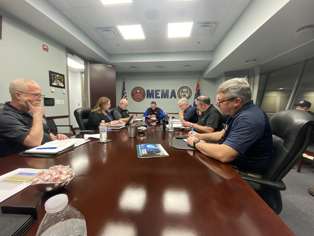 Msema-tornado Missisipi-Foto twitter Al menos 23 personas murieron y decenas más resultaron heridas después de que un tornado arrasara las zonas rurales del oeste de Misisipi el viernes por la noche, según informa este sábado la agencia de Gestión de Emergencias de ese estado.