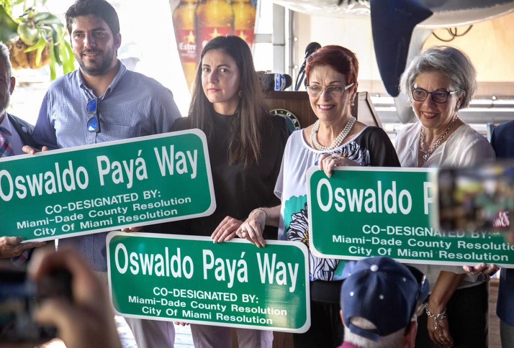 Oswaldo Payá Way. Oswaldo Payá Way.