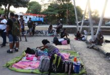 Inseguridad frena primera caravana de migrantes del año en sur de México migrantes