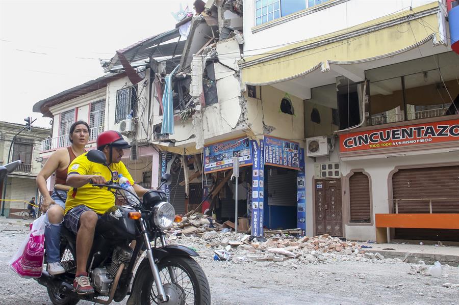 terremoto en Ecuador