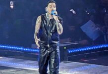 Rauw Alejandro sigue su gira mundial, “Saturno”, en el área tri estatal Rauw Alejandro en Prudential Center en Nueva Jersey.