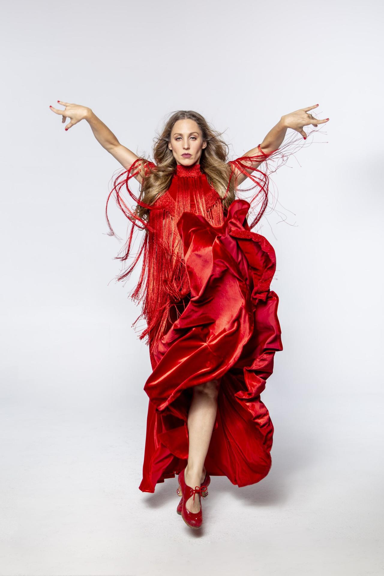 La "bailaora at&iacute;pica" Siudy Garrido.