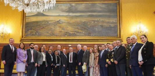 reunión del mandatario de México, Andrés Manuel López Obrador, con Legisladores e integrantes del Gobierno de Estados Unidos