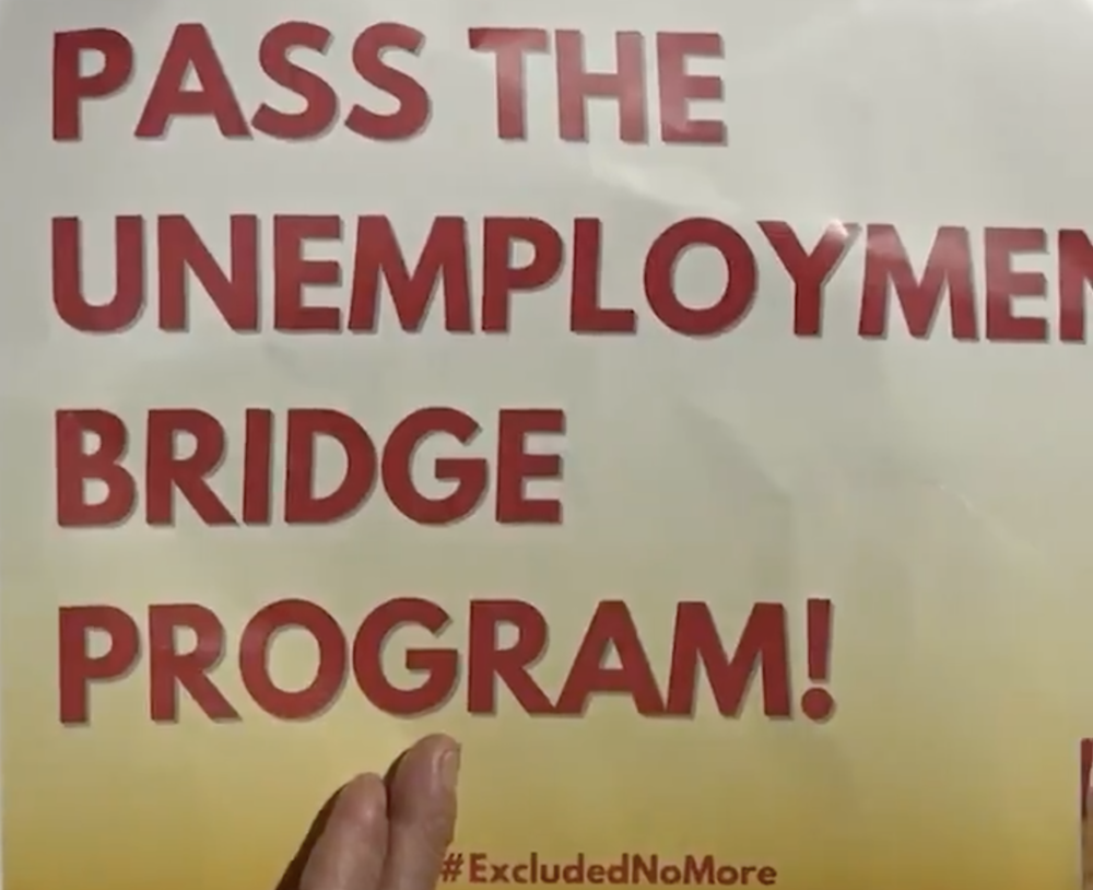 unemployment bridge