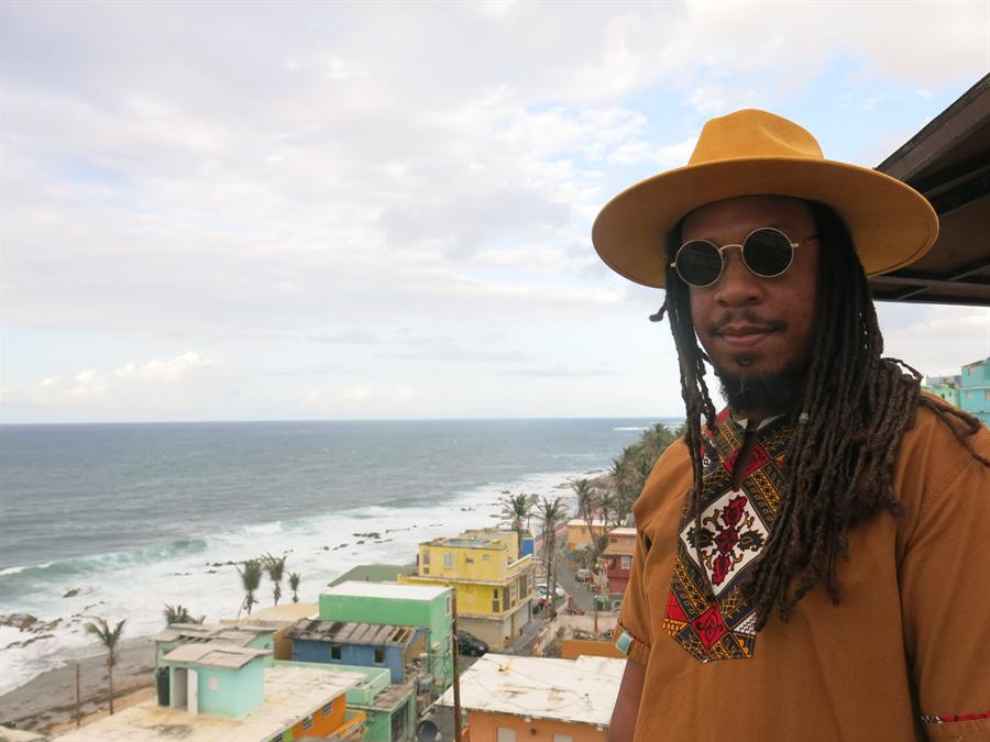 Amaury Manuel Febres, uno de los percusionistas de Despacito
