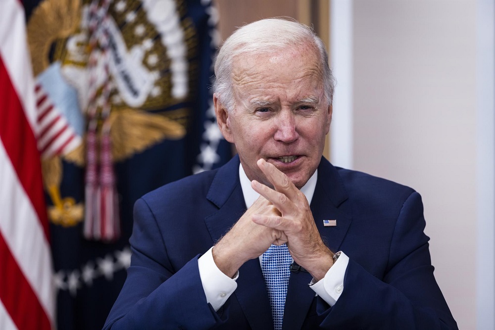 Biden president. El presidente de Estados Unidos, Joe Biden, inició este jueves su reunión con su homólogo de Colombia, Gustavo Petro, agradeciéndole su