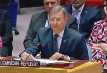 El ministro de Relaciones Exteriores de República Dominicana, Roberto Álvarez