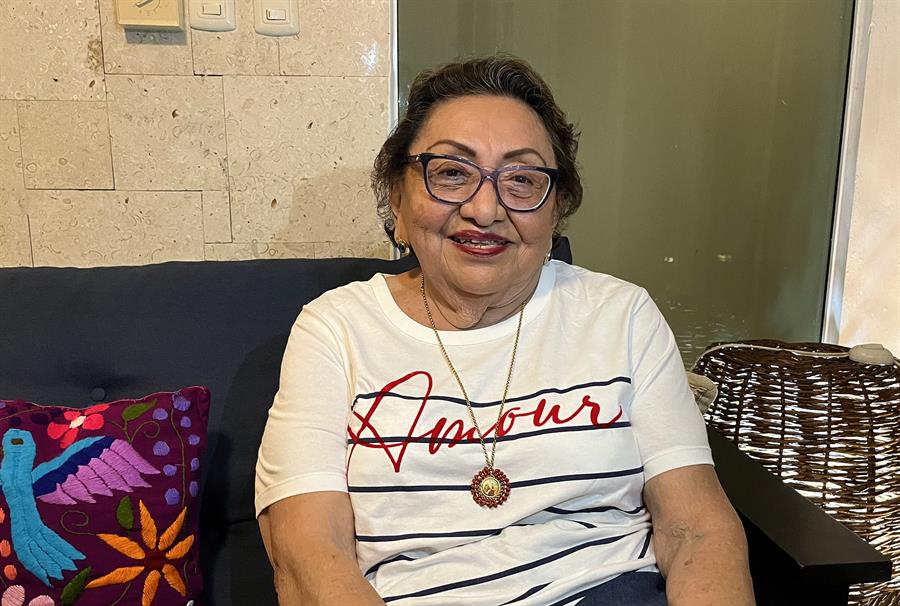 La señora Lucía Benigna Alcocer