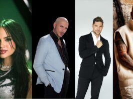 La dominicana Natti Natasha, el cubano americano Pitbull, el puertorriqueño Wisin, y el español David Bisbal, que serán parte de la terna de artistas que actuarán en la ceremonia de los Latin AMAs, a celebrarse el próximo 20 de abril en Las Vegas, Nevada.