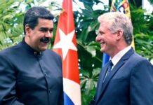 Maduro felicita a Díaz-Canel por su reelección como presidente de Cuba Nicolás Maduro