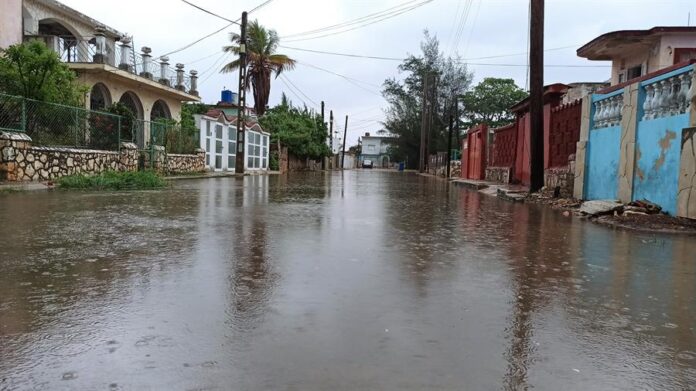 fuertes lluvias hoy en La Habana uertes lluvias