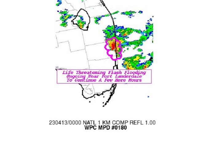 temporal en el sur de Florida. temporal en el sur de Florida.