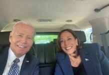El presidente Joe Biden, y la vicepresidenta, Kamala Harris, celebraron este viernes en una taquería de Washington el Cinco de Mayo, una festividad muy popular entre los mexicanos que viven en Estados Unidos. Foto President Biden