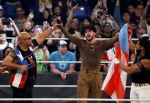 Bad Bunny se impone en una dura pelea callejera al luchador Damian Priest