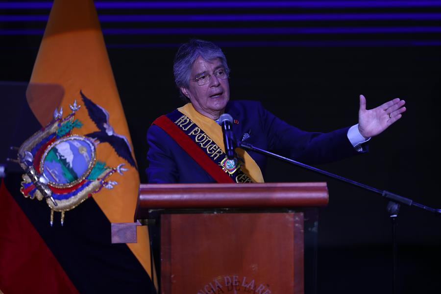 El presidente de Ecuador, Guillermo Lasso El presidente de Ecuador, Guillermo Lasso
