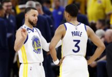 127-97: Los Lakers funden a los Warriors y mandan por 2-1 en la serie Golden State Warriors (2)