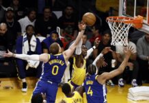 104-101. Walker hace de héroe inesperado y los Warriors quedan al borde del KO Golden State Warriors (3)