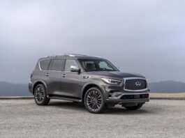 2023 Infiniti QX80: Otro de la vieja escuela para familias numerosas El Infiniti QX80 se mantiene prácticamente inalterado para el modelo 2023, aunque recibe un par de nuevos atributos.