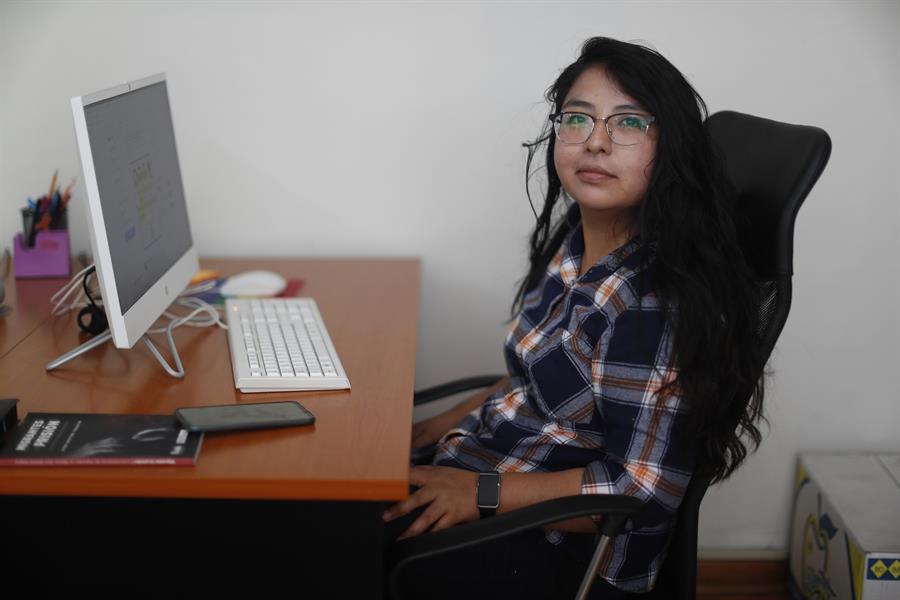 La coordinadora de la red de apoyo a migrantes LGBT, Ana Guadarrama La coordinadora de la red de apoyo a migrantes LGBT, Ana Guadarrama
