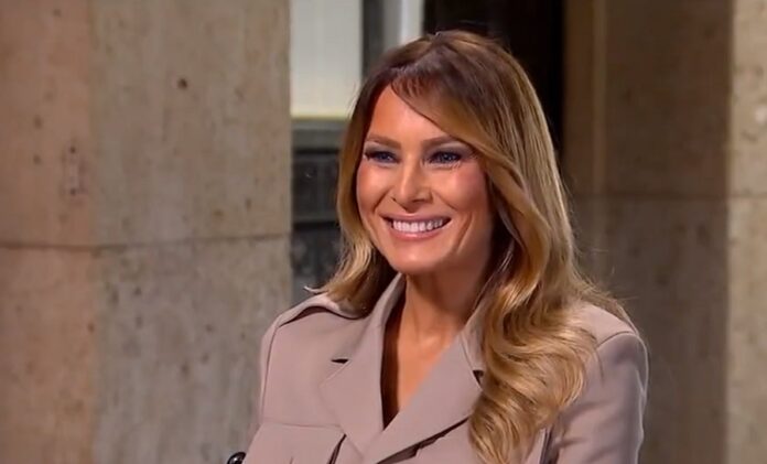 Exprimera dama Melania Trump.