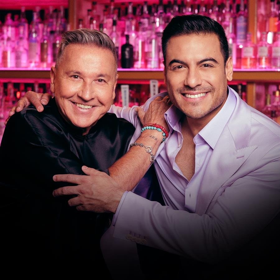 Ricardo Montaner y Carlos Rivera Ricardo Montaner y Carlos Rivera.
