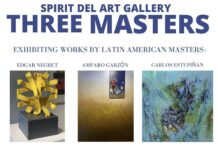 El 4 de mayo se inauguró una exhibición colectiva titulada Three Masters in New York, que incluye trece de las mejores piezas de consagrados artistas andinoamericanos.