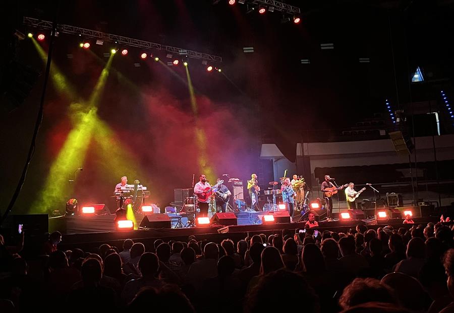 Vista general del concierto del grupo Gipsy Kings Vista general del concierto del grupo Gipsy Kings