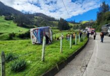 accidente en Ecuador