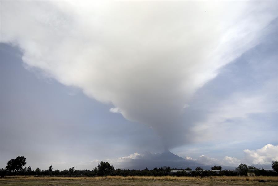 actividad del volcán Popocatépetl actividad del volcán Popocatépetl
