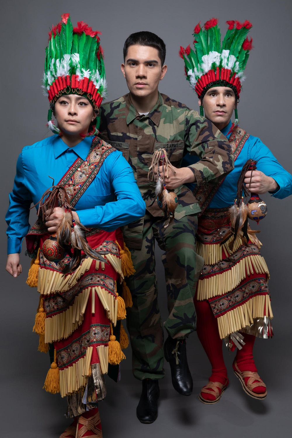 Grupo Calpulli muestra a trav&eacute;s de la danza la contribuci&oacute;n mexicana a la historia de EEUU