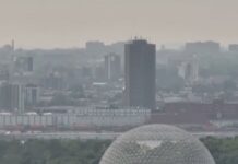 Las autoridades canadienses advirtieron este miércoles de que el humo generado por centenares de incendios forestales que están activos en el país situará en niveles de alto riesgo la calidad del aire de Toronto, la mayor ciudad de Canadá.