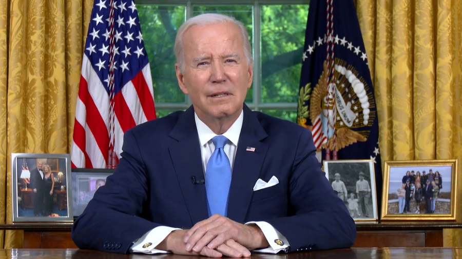 Biden en discurso El presidente Joe Biden, afirmó este miércoles que su homólogo ruso, Vladímir Putin, se encuentra más débil tras la rebelión armada que protagonizó el Grupo Wagner el pasado fin de semana.